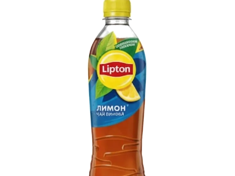 Чай Липтон чёрный лимон