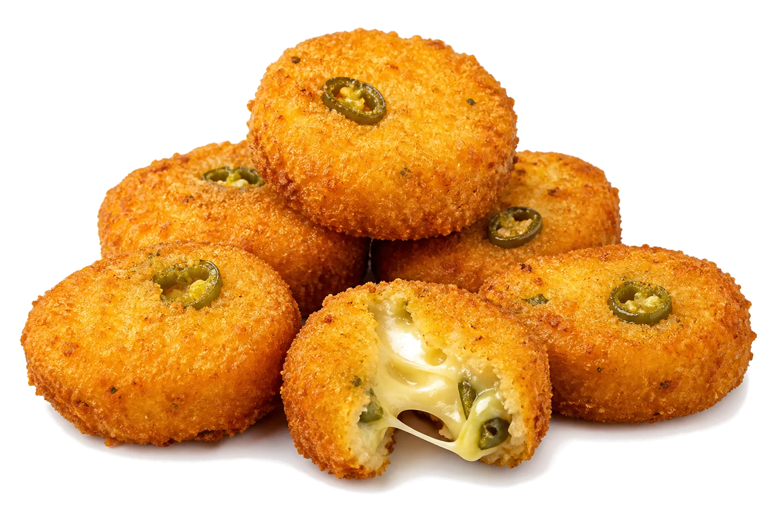 Сырные медальоны с халапеньо (5 шт.)